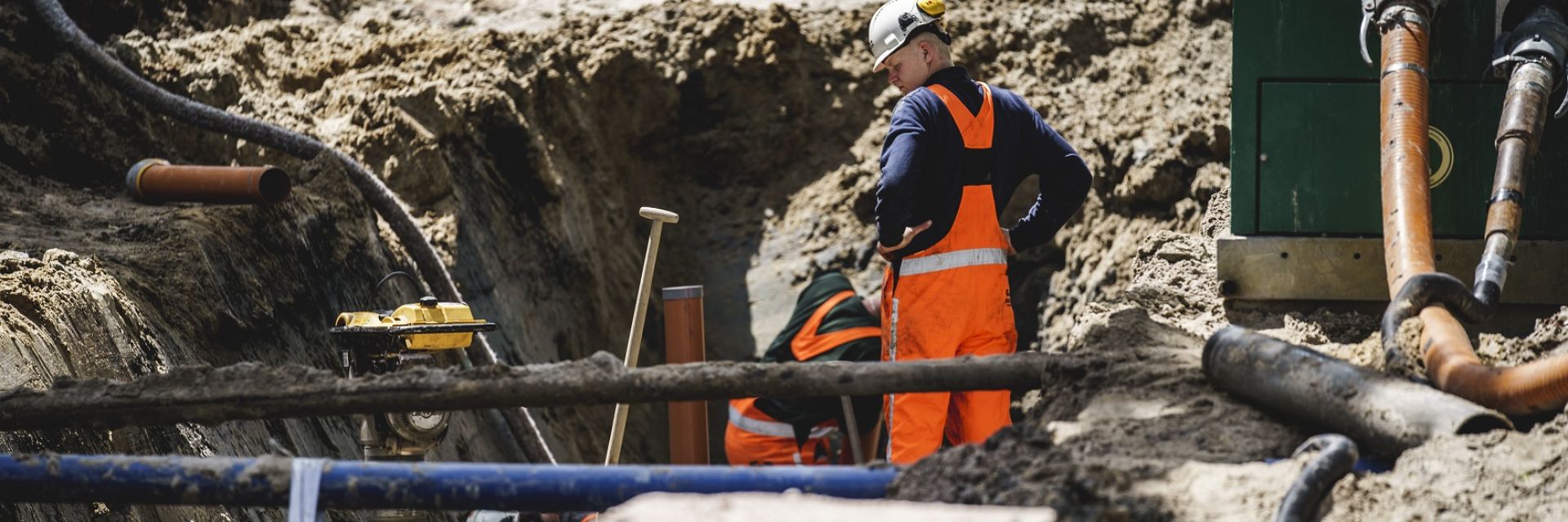 Deel Vrydemalaan dicht vanwege vervangen hoogspanningskabel