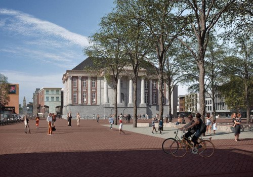 Eerste boom op de Grote Markt is bijna een feit