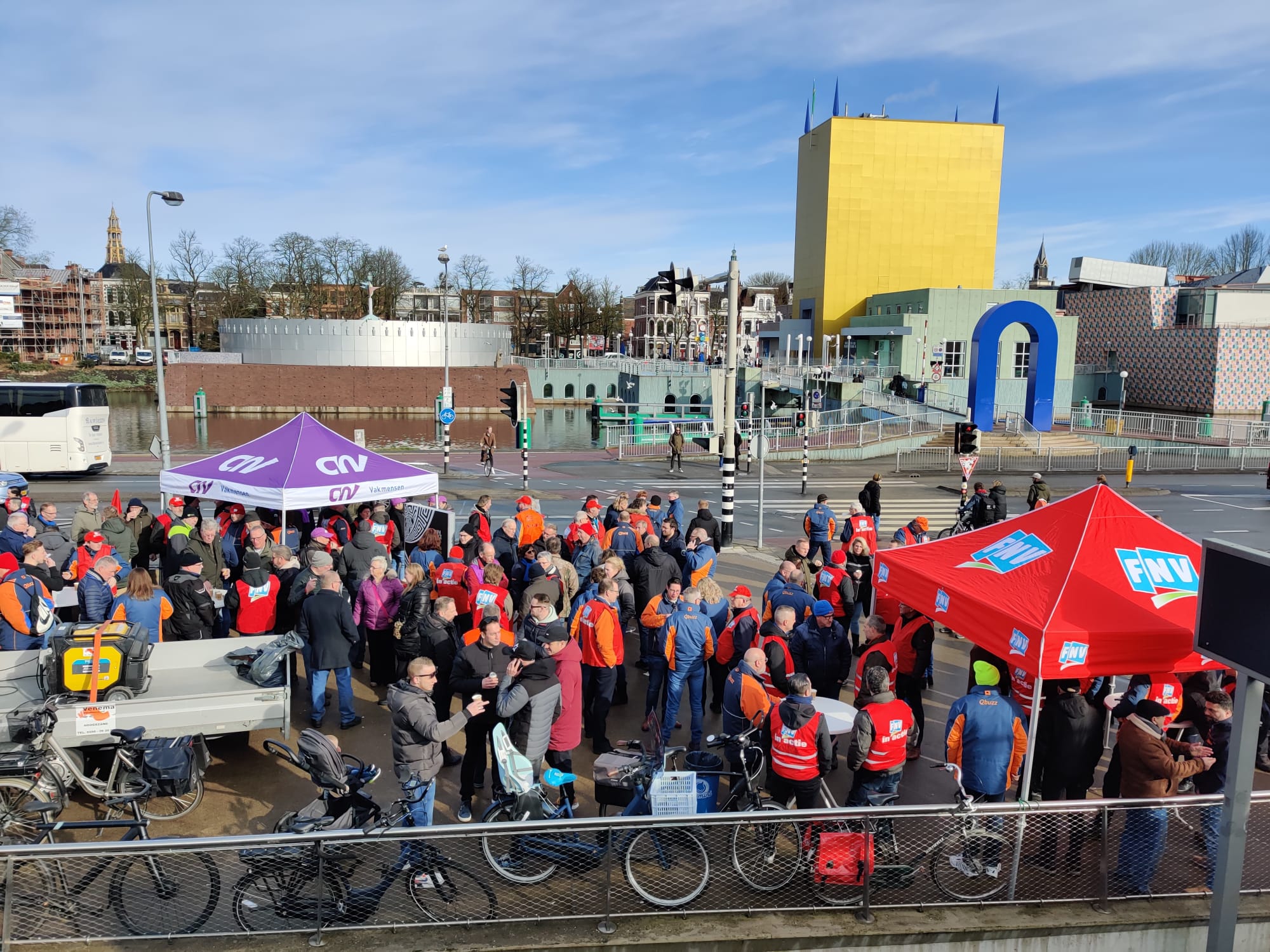 Akkoord streekvervoer; stakingen van de baan