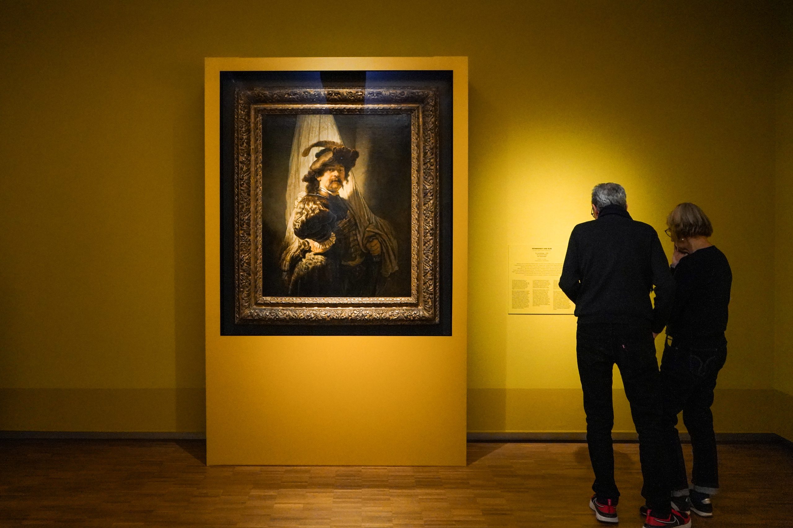 De Vaandeldrager van Rembrandt hangt tijdelijk in Groninger Museum