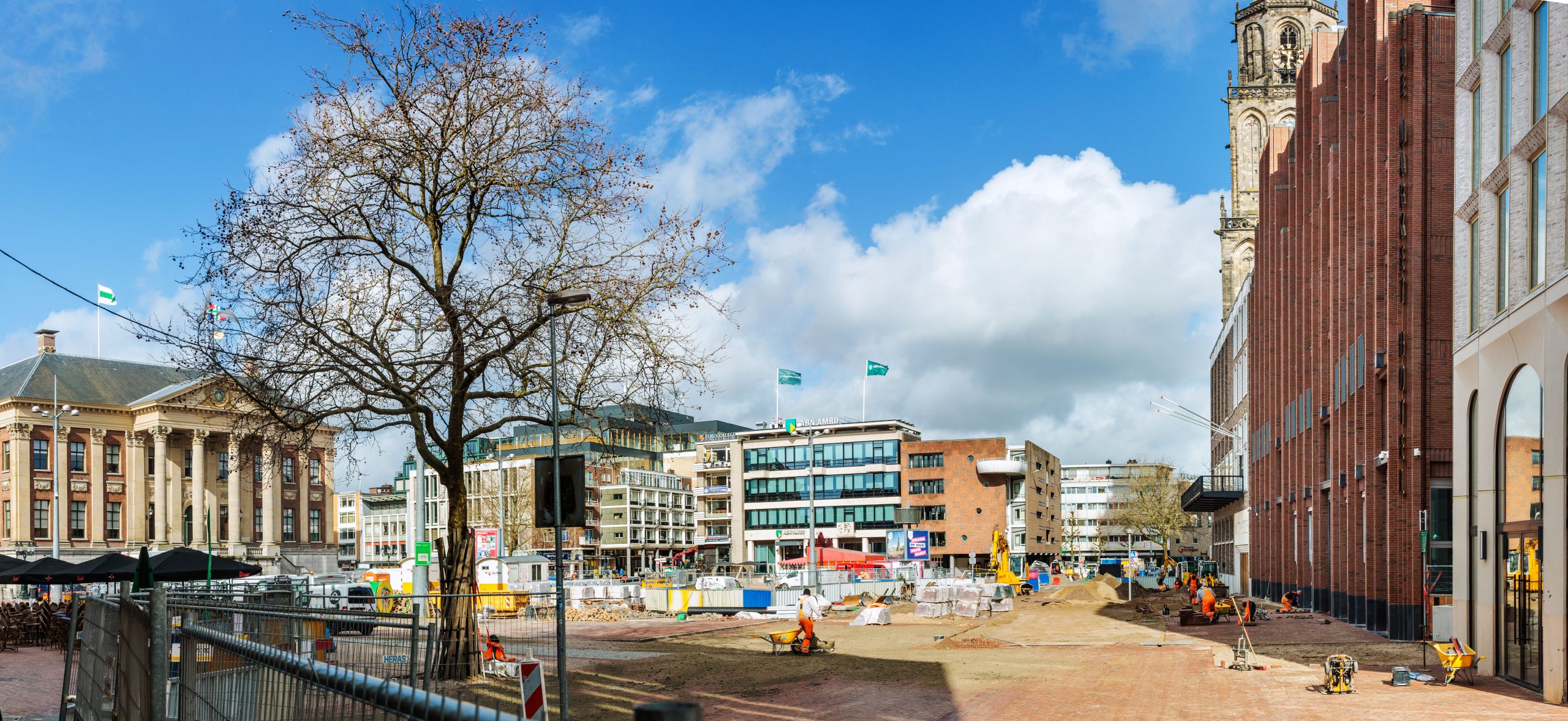 Noordkant Grote Markt gaat op de schop; ruim twee maanden geen doorgaand verkeer