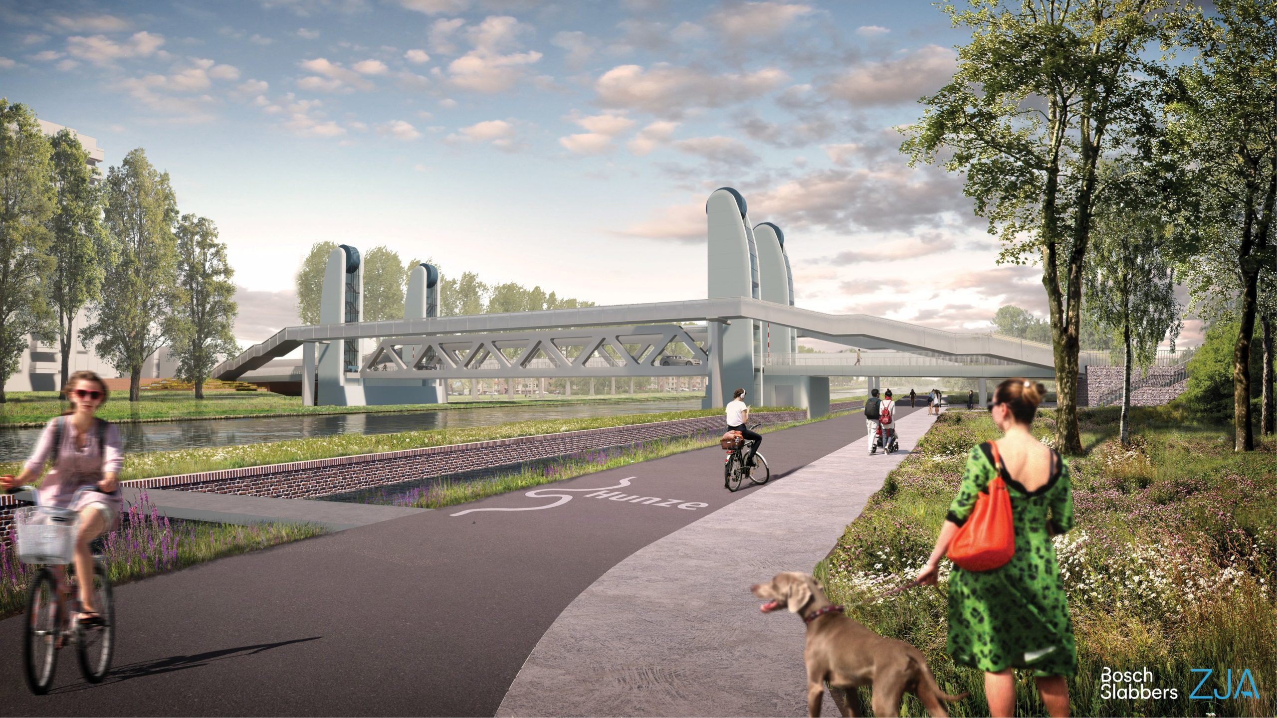 Artist Impression | Rijkswaterstaat Noord-Nederland/Bosch Slabbers Architecten