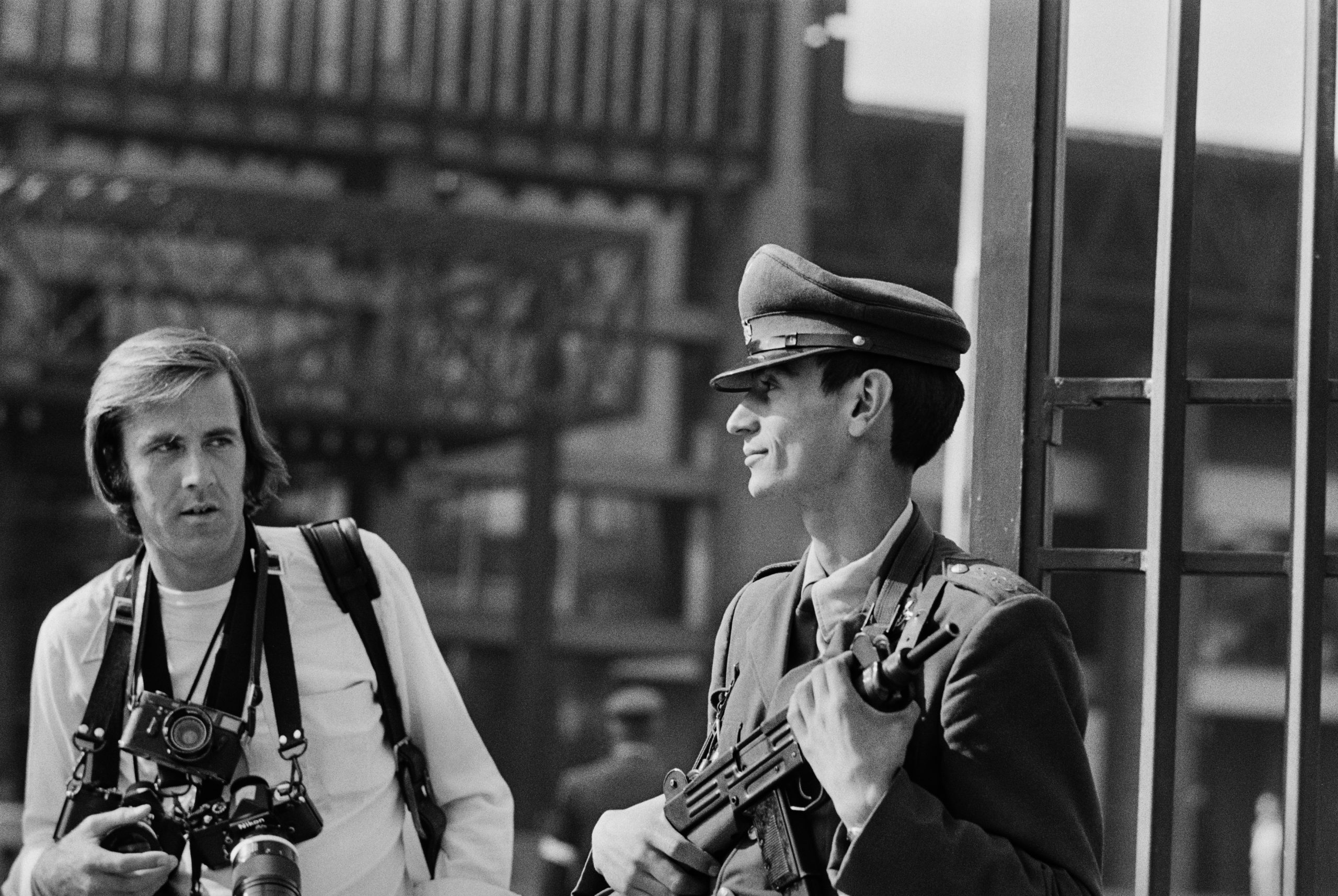 Chas Gerretsen tijdens een reportage in Chili (1973-1974) Foto | Chas Gerretsen / Nederlands Fotomuseum
