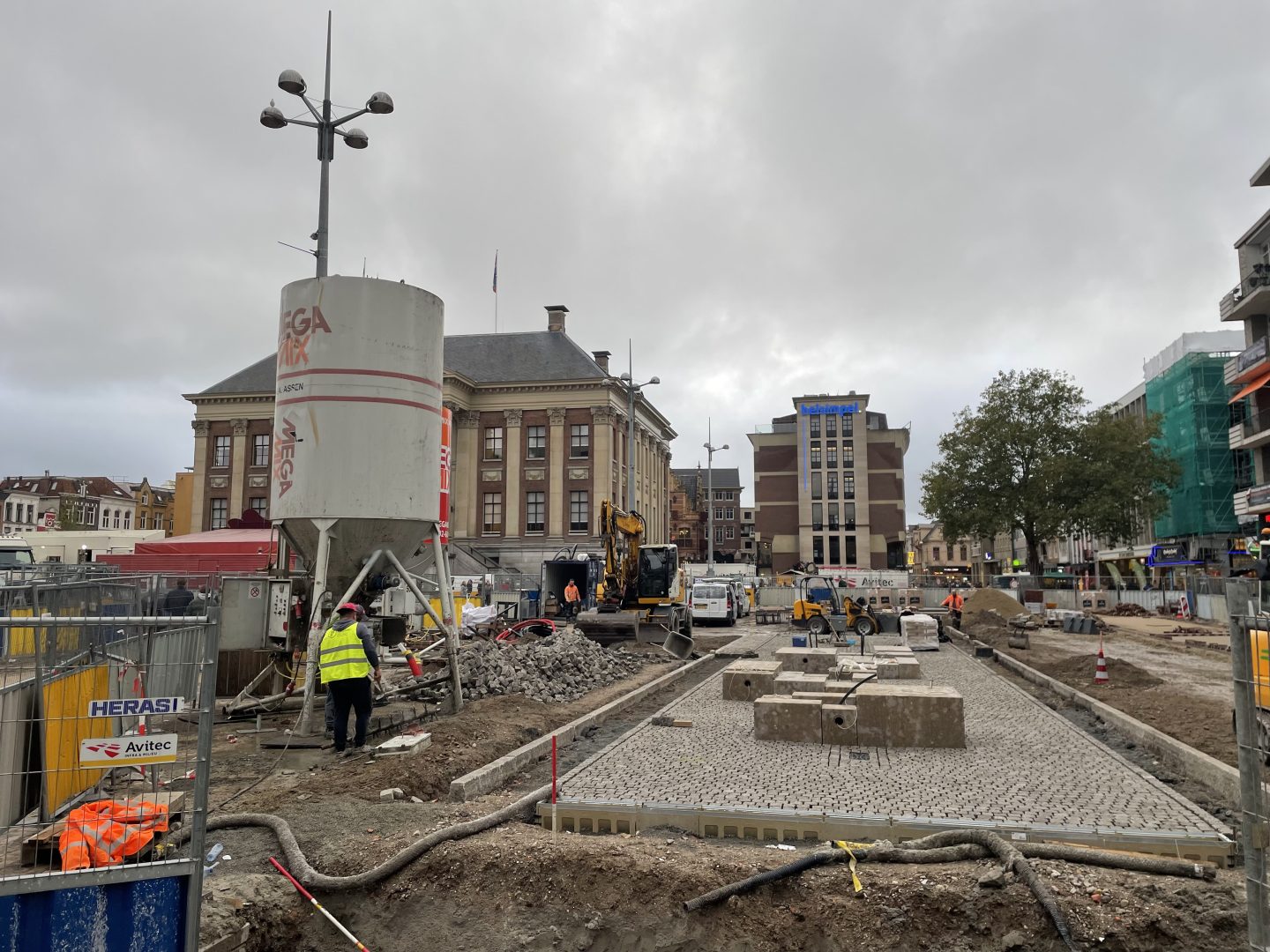 Vernieuwing Grote Markt Groningen Vordert