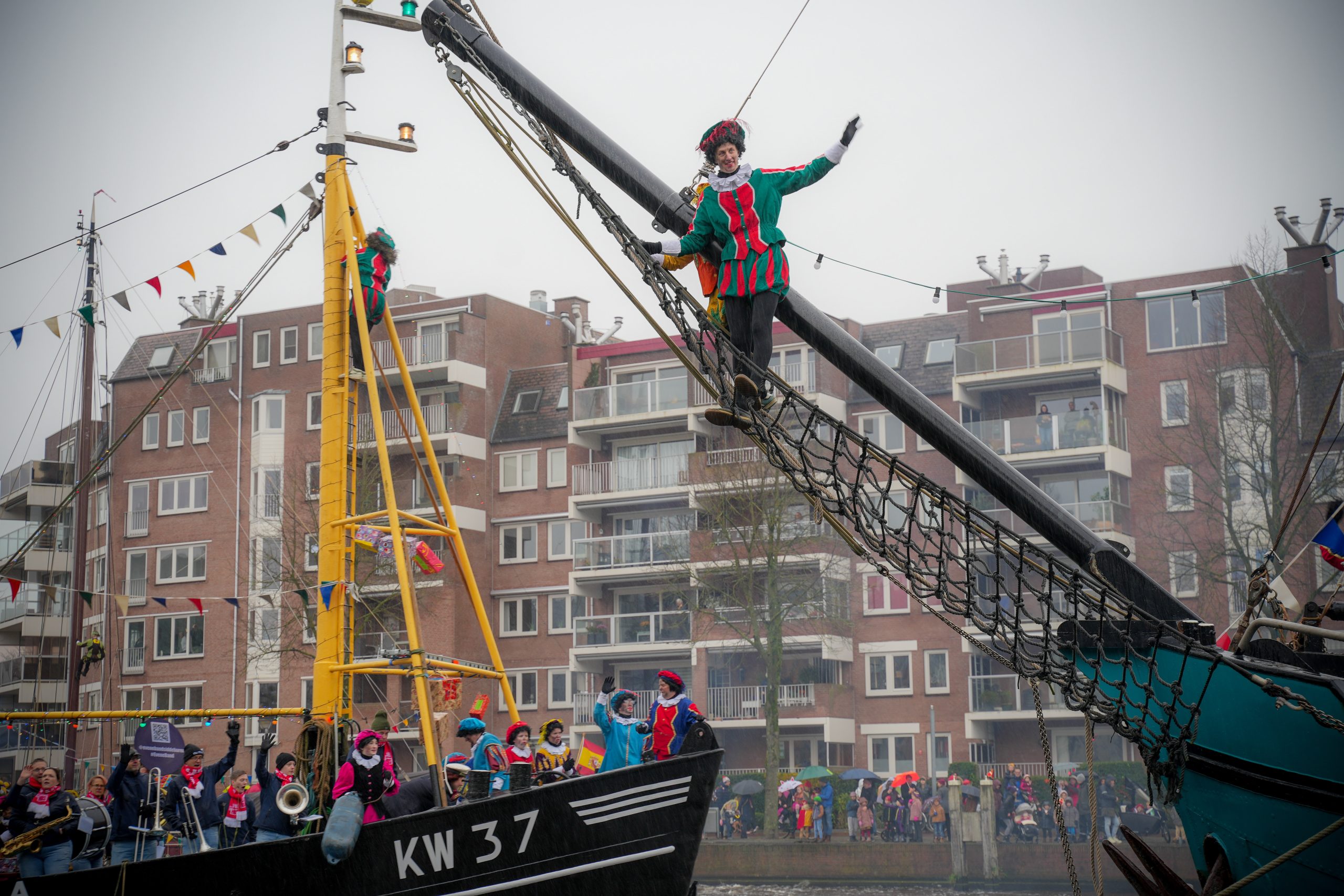 Intocht Sinterklaas Groningen 2023. Foto | Raymond Bos