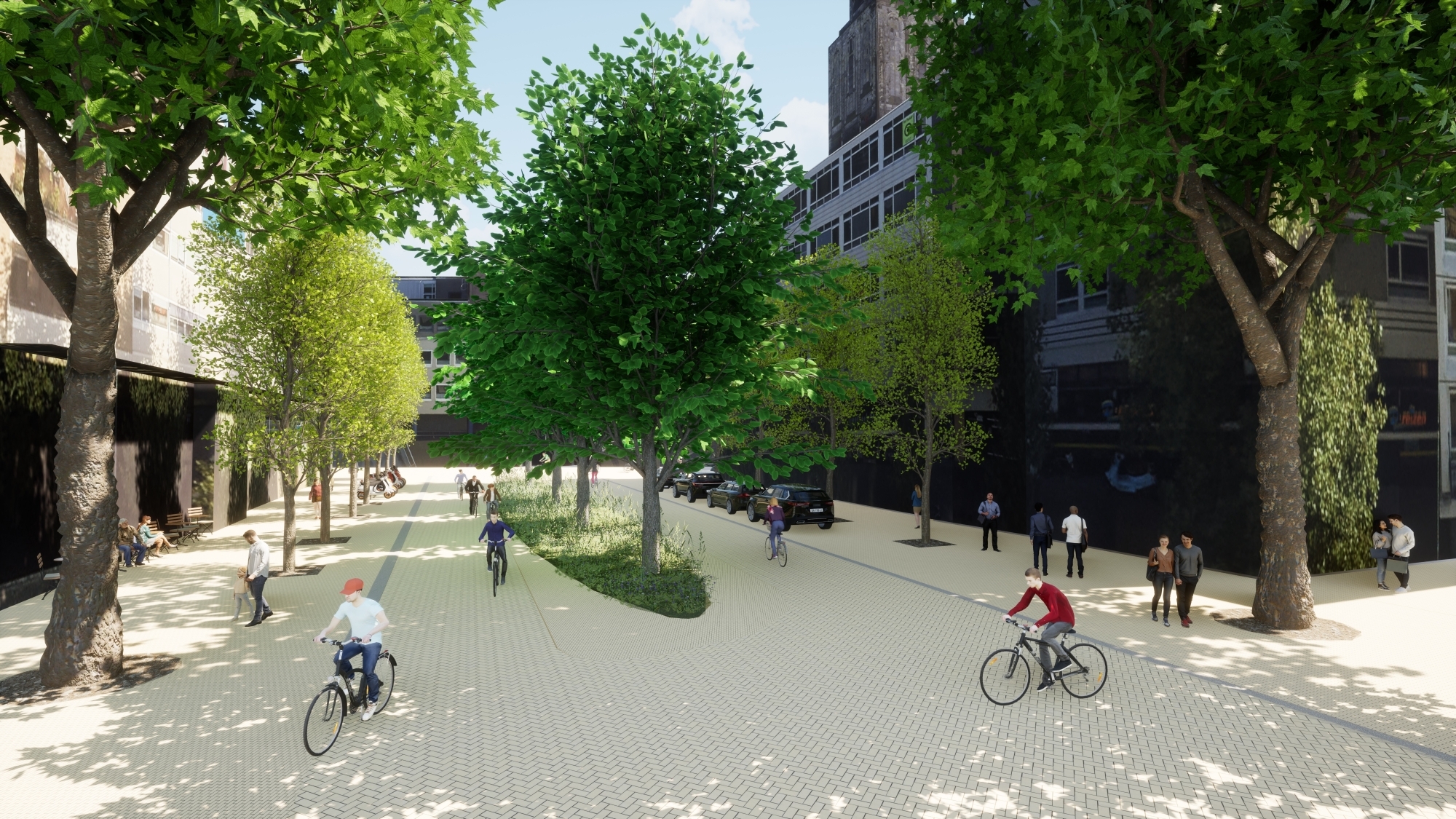 Impressie Kwinkenplein | Gemeente Groningen