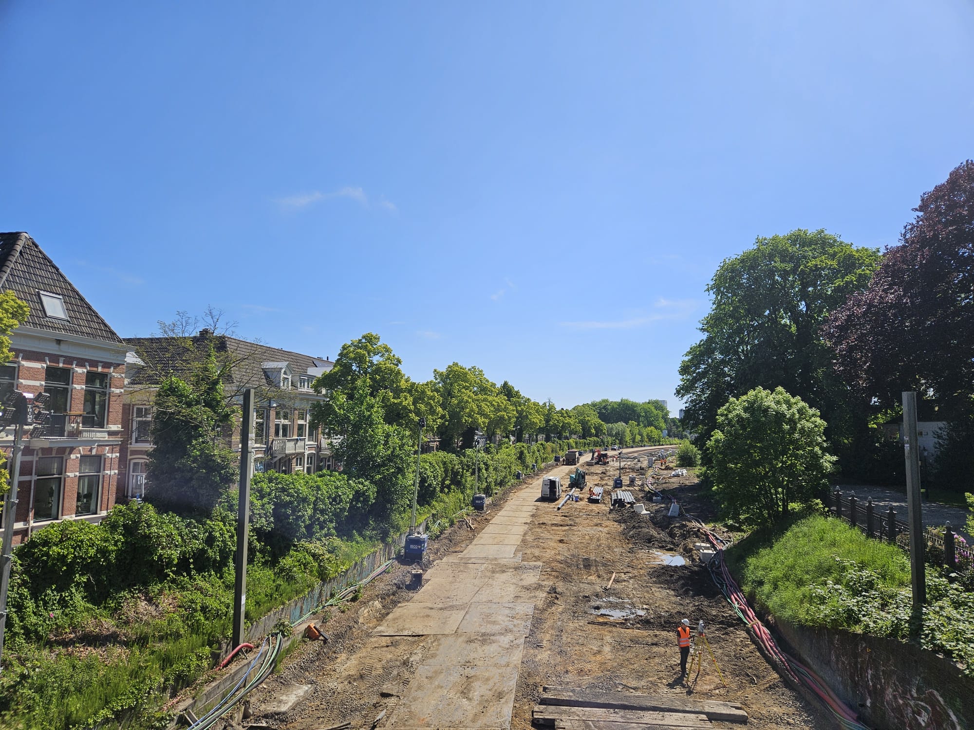 Uitzicht vanaf de Herebrug