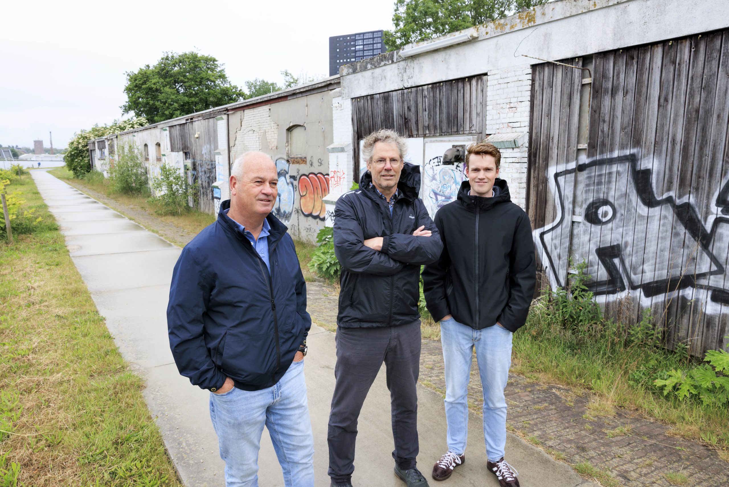 Guus Vries, Henry Vos en Otto Kroesen Foto | Jan Buwalda