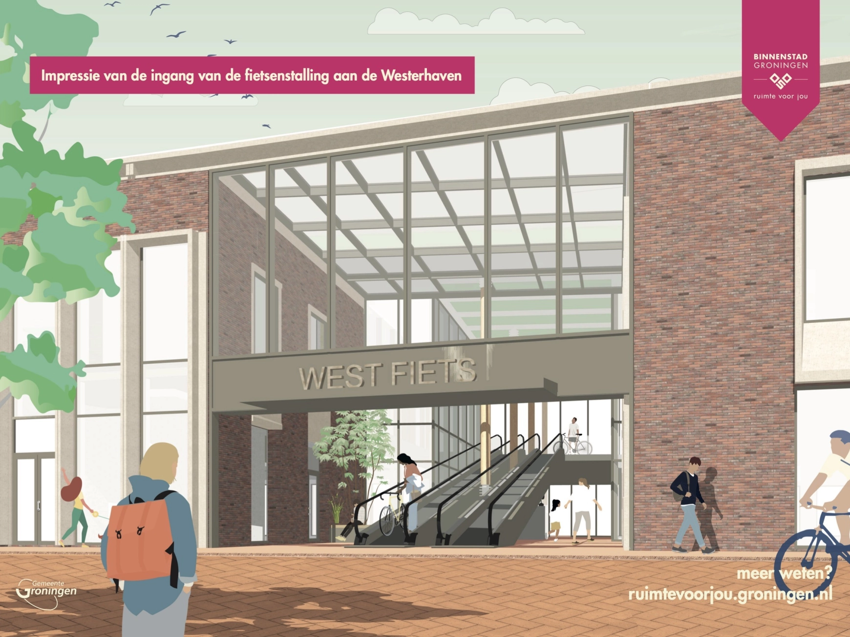 Conceptontwerp van de gemeente Groningen