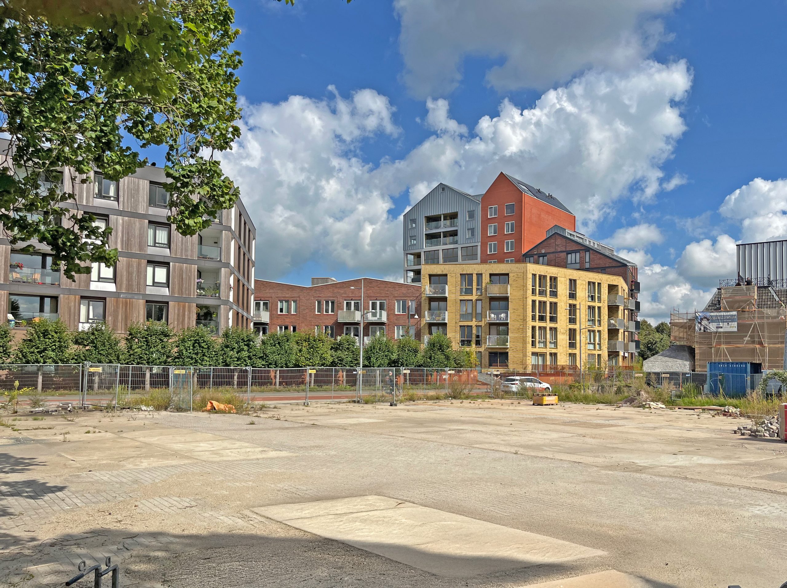 De ontwikkellocatie Bloemstraat in het Ebbingekwartier in Groningen Beeld | VanWonen