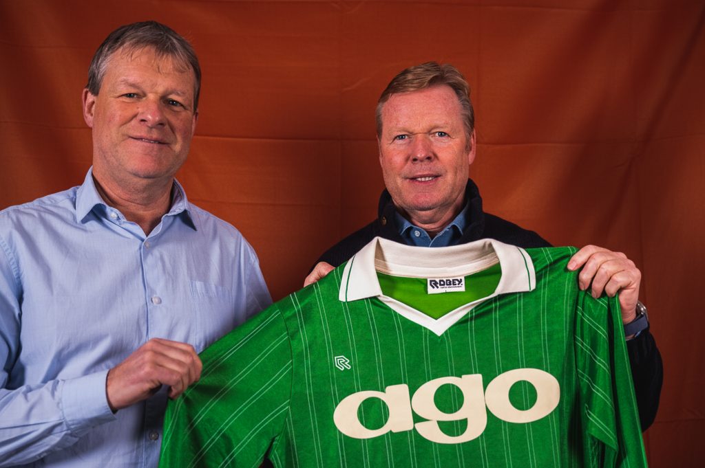 Ronald en Erwin Koeman (foto: website FC Groningen)