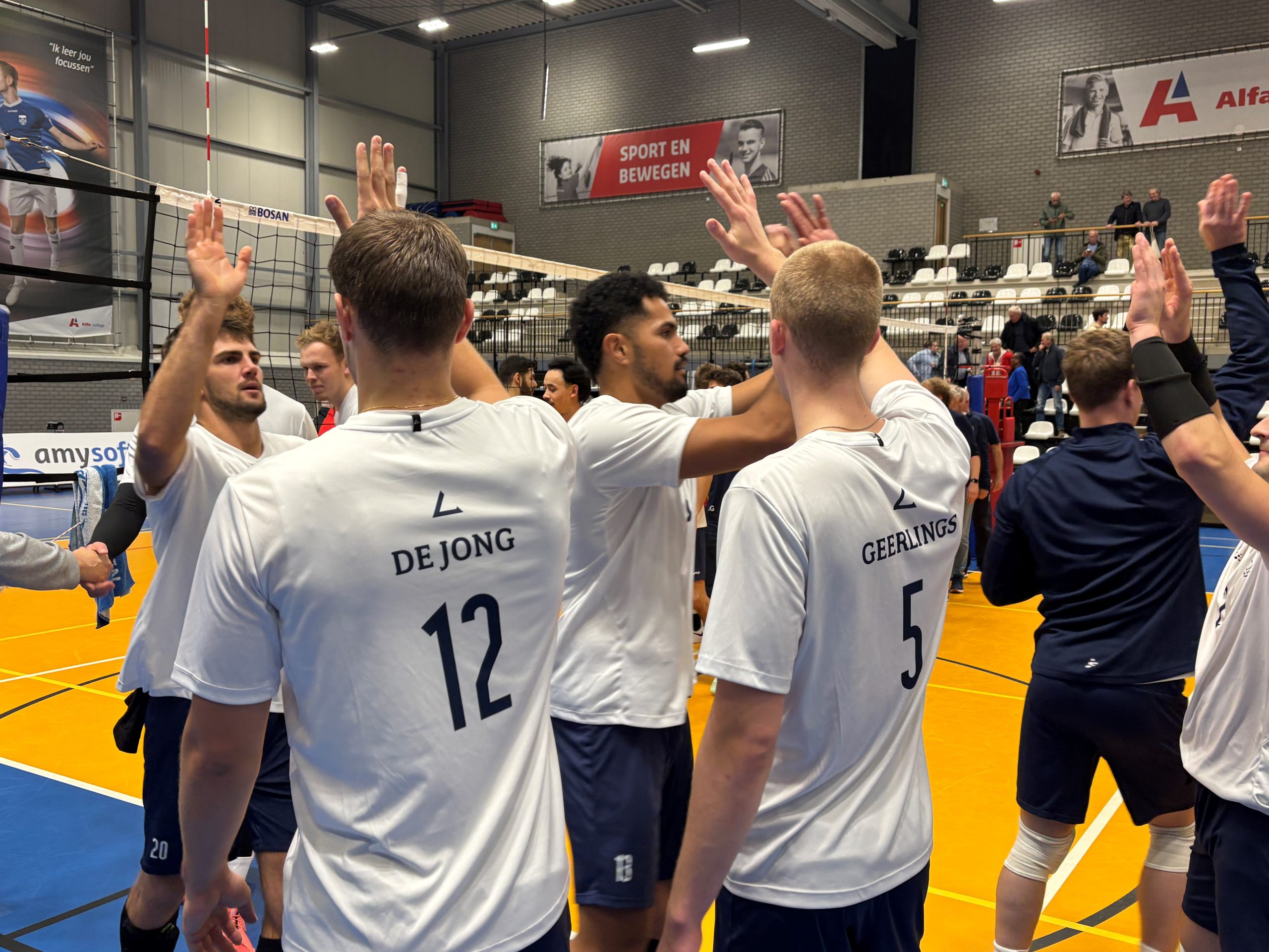 Lycurgus na afloop van een oefenduel (foto: Lycurgus)