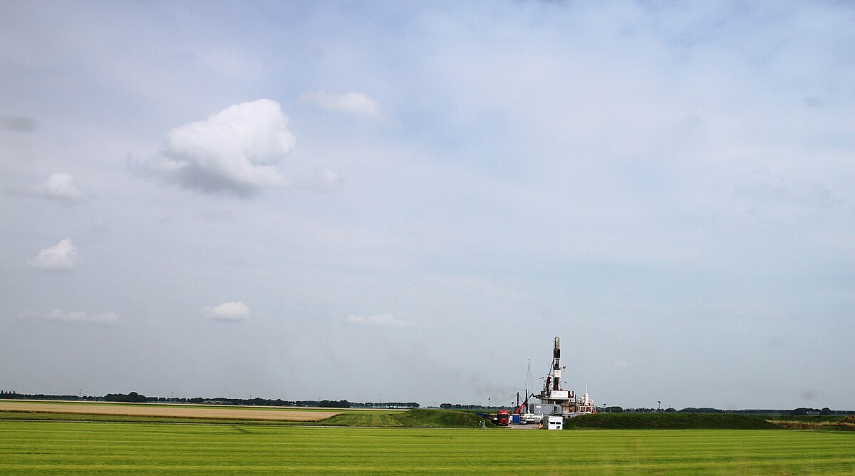 Olie- en gasproductielocatie in Blijham Foto | Bjoertveldt (Own Work) via Wikicommons https://creativecommons.org/licenses/by-sa/4.0/deed.en