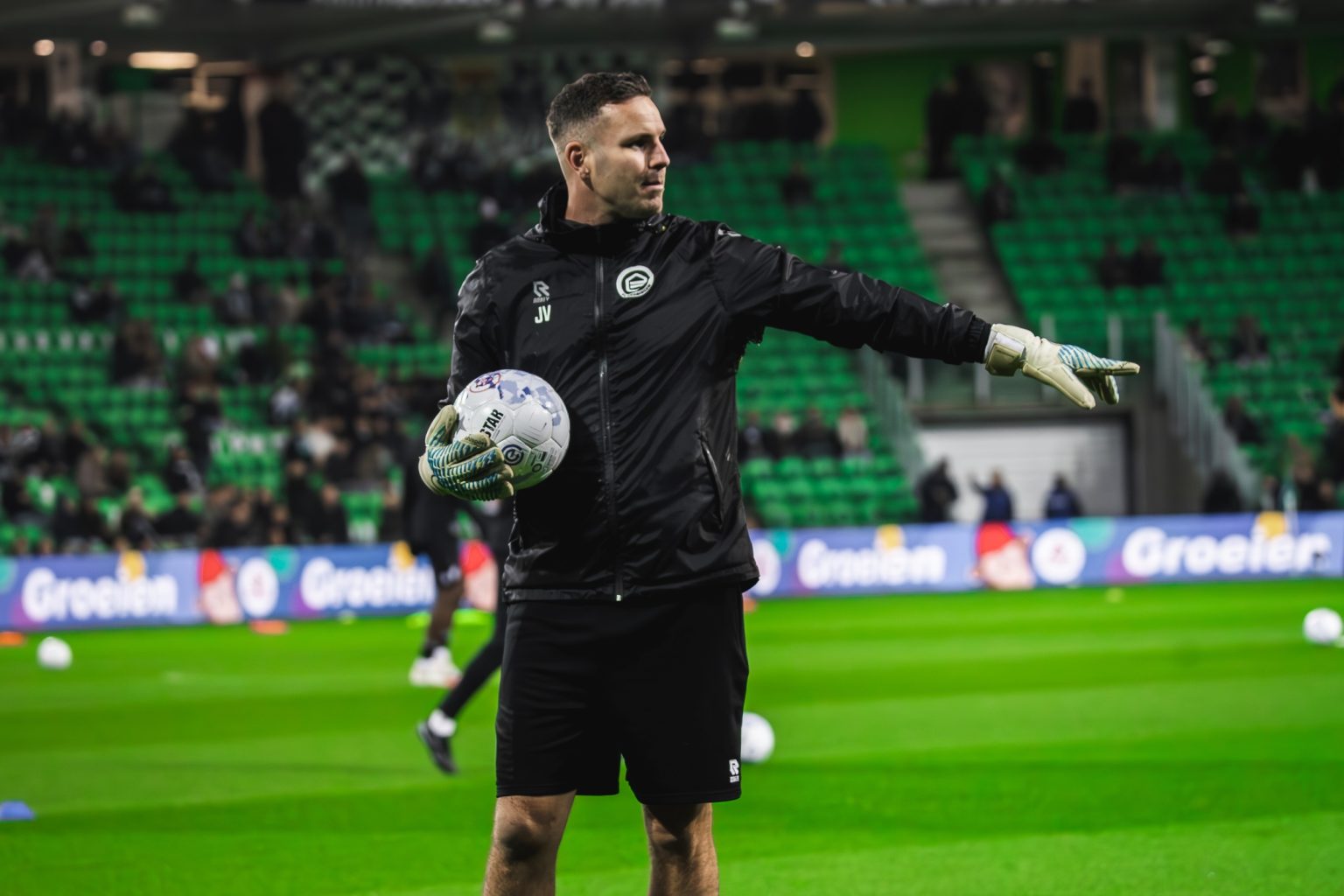 Keeperstrainer John Vos (Foto: FC Groningen)