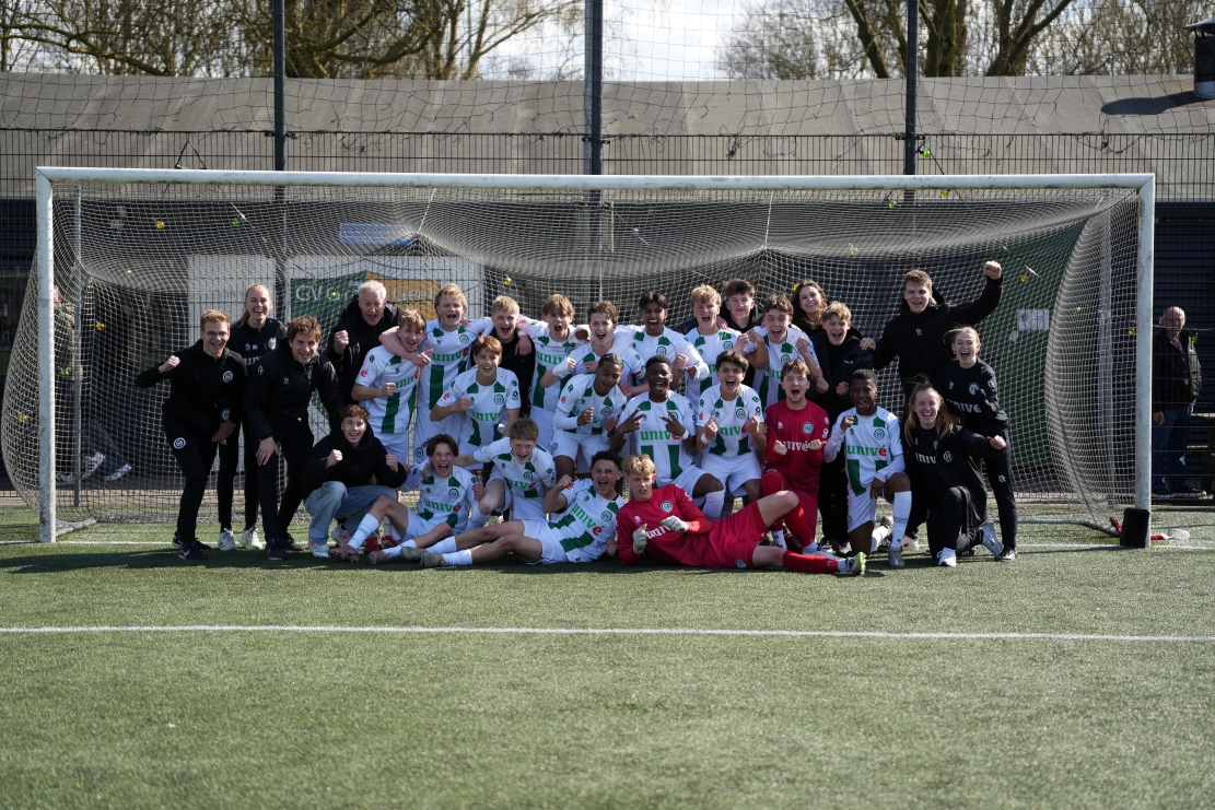 FC Groningen onder 17 speelt vrijdag bekerfinale in Euroborg