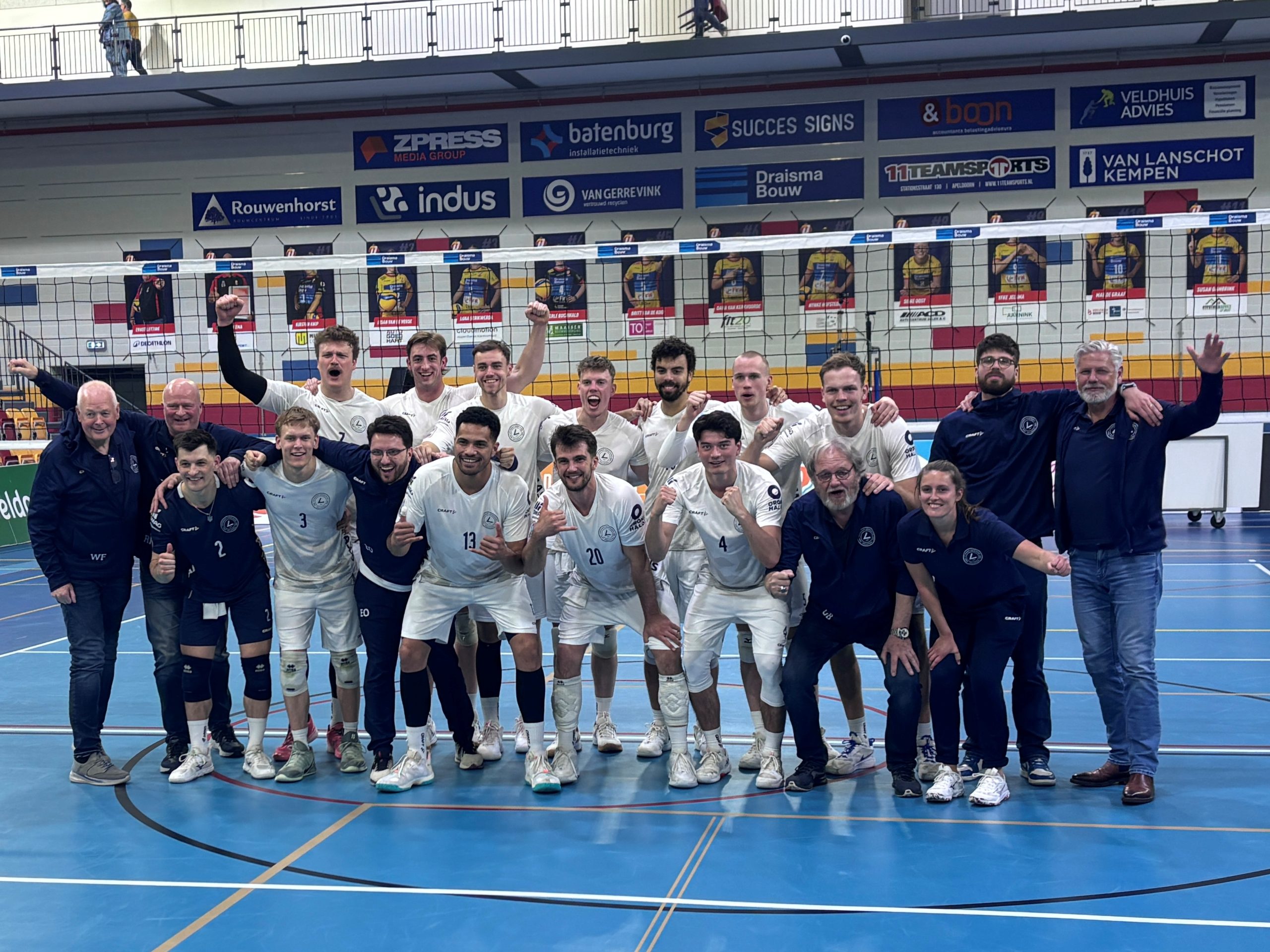 Lycurgus na plaatsing voor de finale