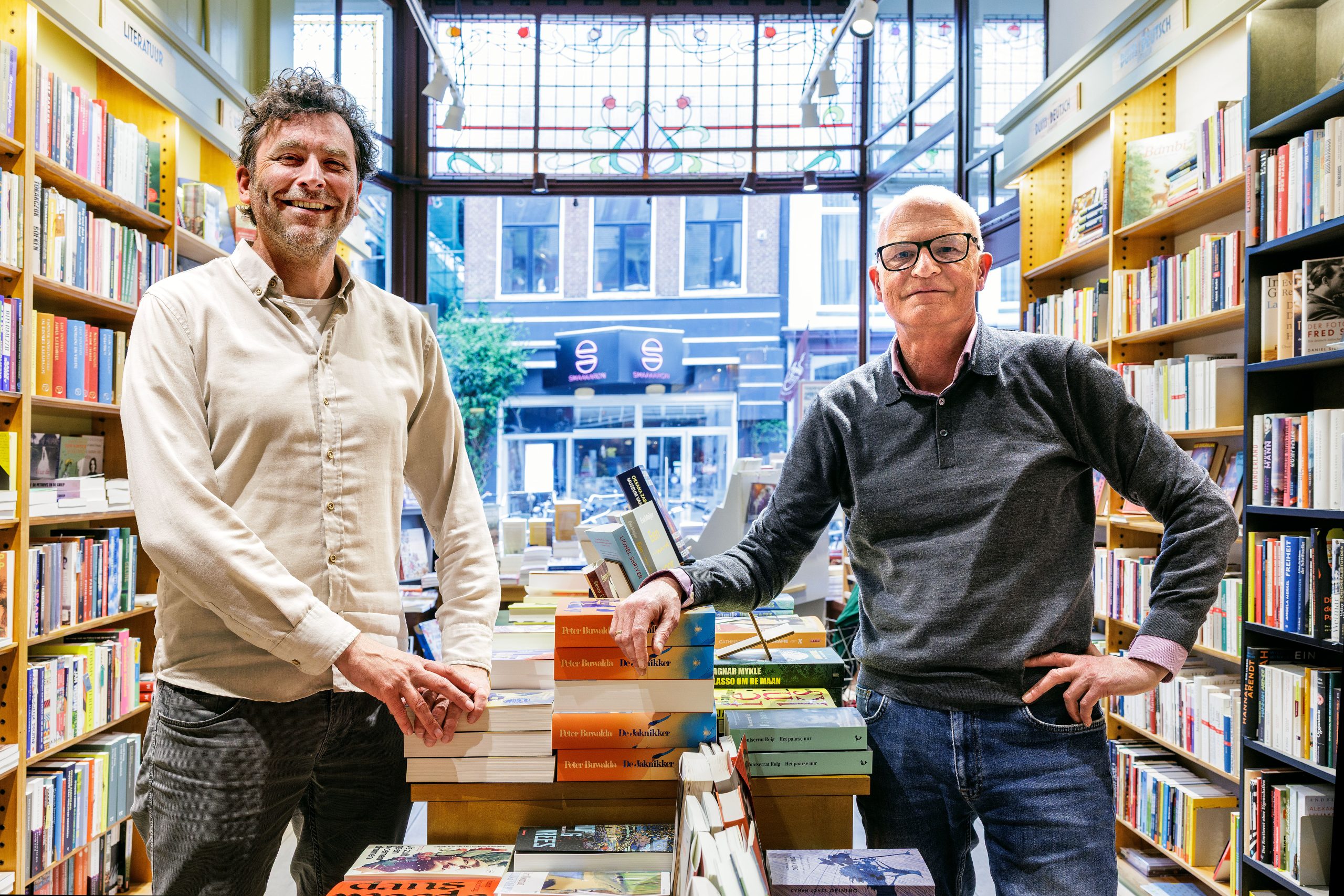 Allard Steenbergen en Erwin de Vries. Foto | Jan Buwalda