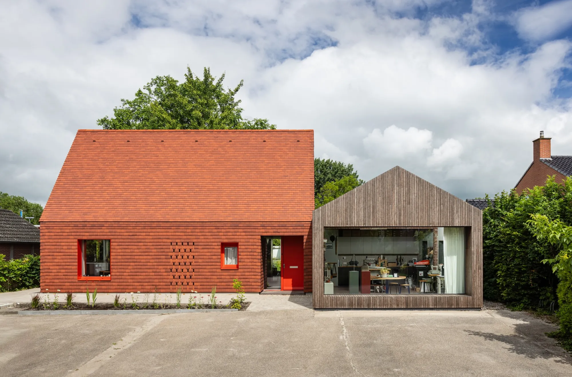 Woning Timpweg is een van de genomineerde projecten. Foto | Groninger Architectuurmaand