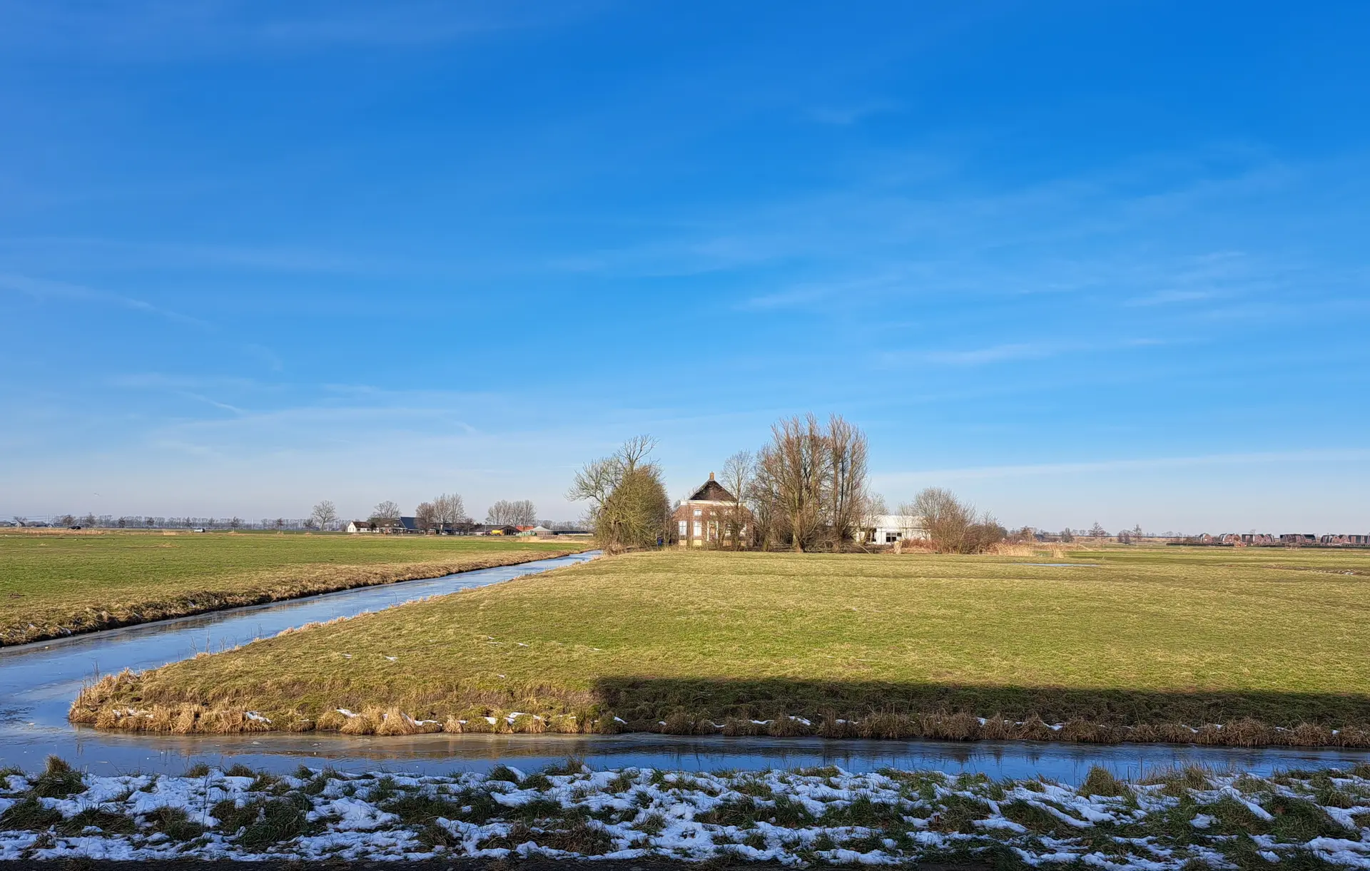 Locatie Friesestraatweg 430, gezien van de Tillichstraat. Foto | Gemeente Groningen